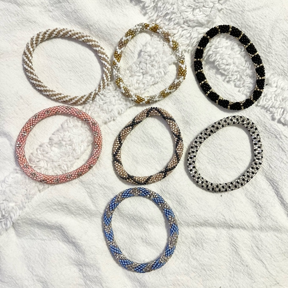 Assorted Lily and Laura bracelets (7)